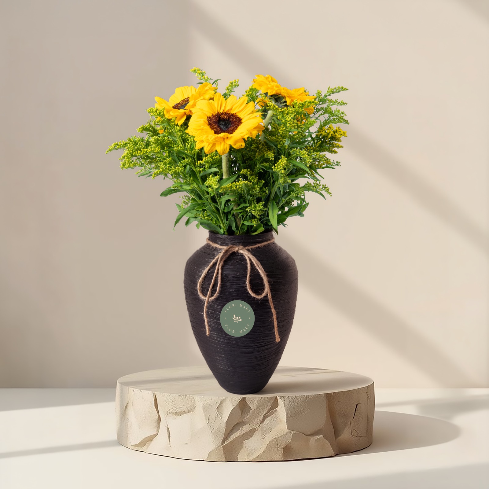 Sunflower Vase Arrangement | Bright & Cheerful Floral Gift